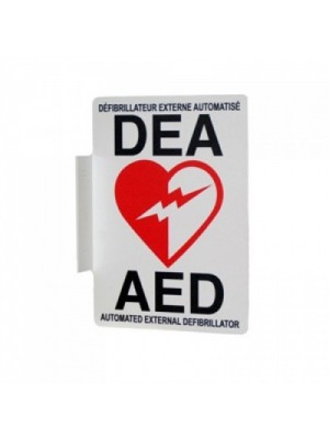 Wall Sign AED L-Shaped