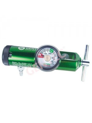 Oxygen Regulator Gentec with DISS outlet (0 to 25 liters)