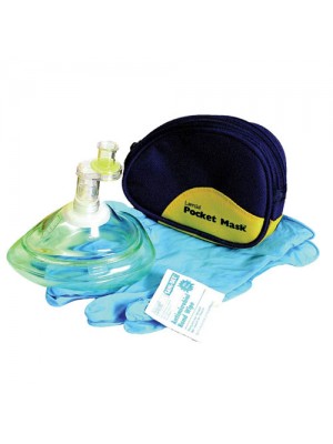 Pocket Mask Laerdal with O2 (Soft Pouch)