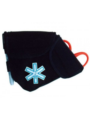 Case for Pocket Mask, Scissors and Latex Gloves with Star of Life