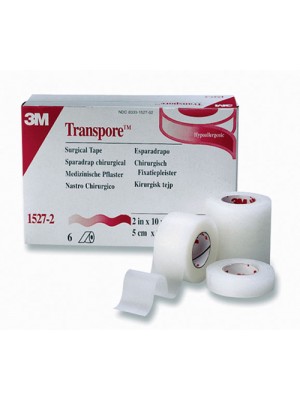 Transpore Adhésive Tape  - 1,5 cm  /  1/2 in