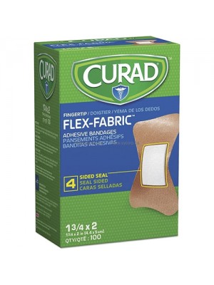 Curad Flex-Fabric  Adhesives bandages  - Fingertip