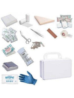 Low Risk First Aid Kit - CAS Standard - Plastic case